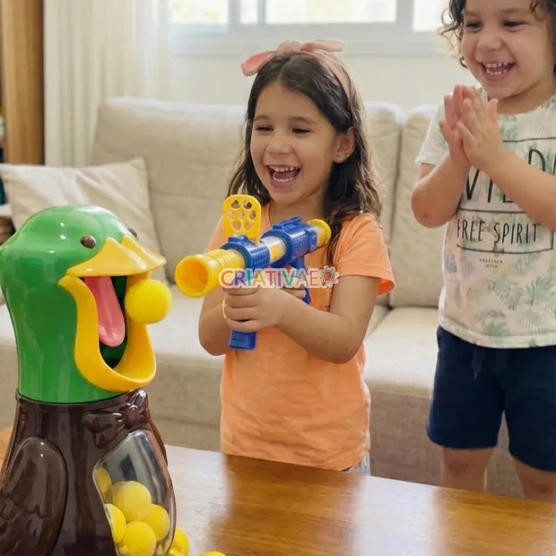 Juego de Tiro al Blanco Pato con Marcador Digital y Pistola de Aire | CRIATIVAE México