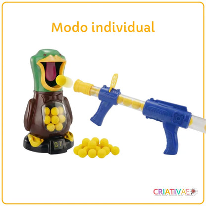 Juego de Tiro al Blanco Pato con Marcador Digital y Pistola de Aire | CRIATIVAE México