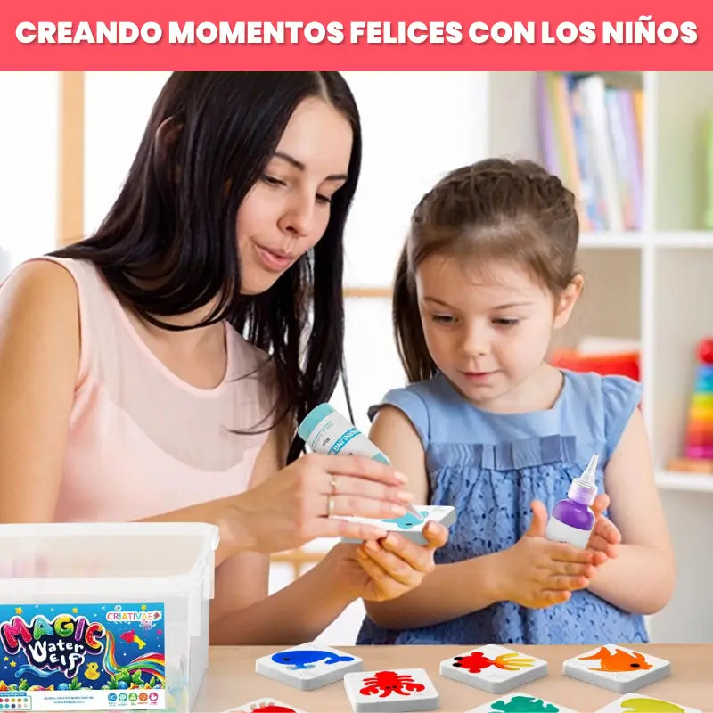 Magic Water Elf – Kit DIY de Criaturas Marinas Gelatinosas | 20 Colores STEM | CRIATIVAE
