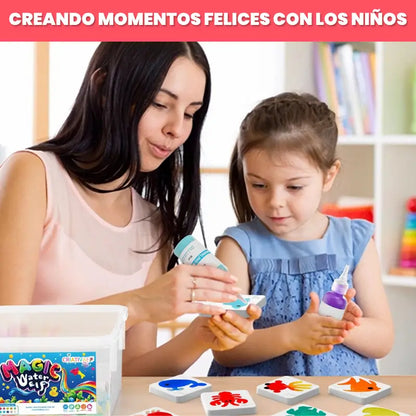 Magic Water Elf – Kit DIY de Criaturas Marinas Gelatinosas | 20 Colores STEM | CRIATIVAE