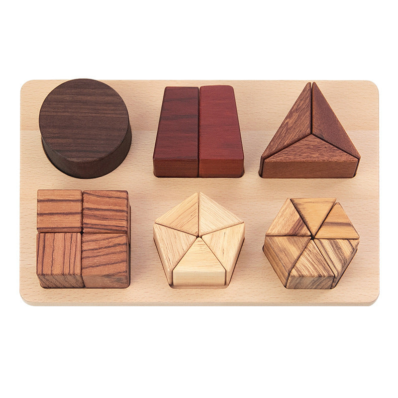 Colección de Juguetes Educativos de Madera Natural Deluxe