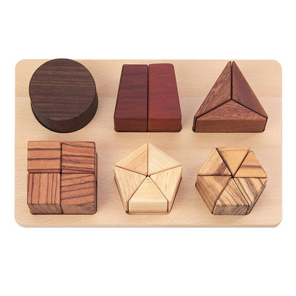 Colección de Juguetes Educativos de Madera Natural Deluxe