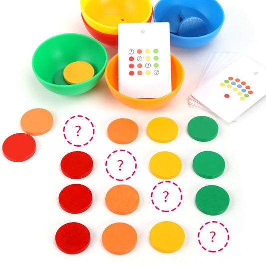 Color Sorting Cups y Discs Juego