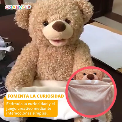 Pelucha Interactiva Electrónica Teddy para Bebés | CRIATIVAE