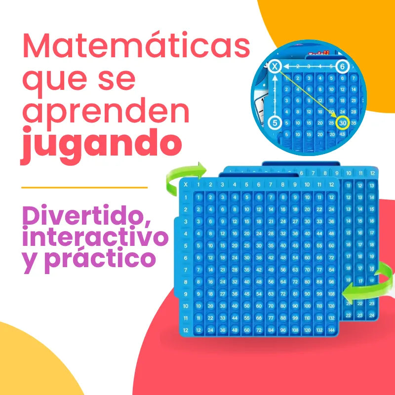 Pop It de Multiplicación: Juego Educativo de Matemáticas | CRIATIVAE