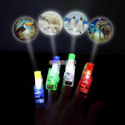 Set de Anillos Proyectores LED de Animales y Naturaleza foto 5