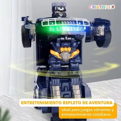 Juguete Educativo Transformable de Auto y Robot para Niños | CRIATIVAE foto 3