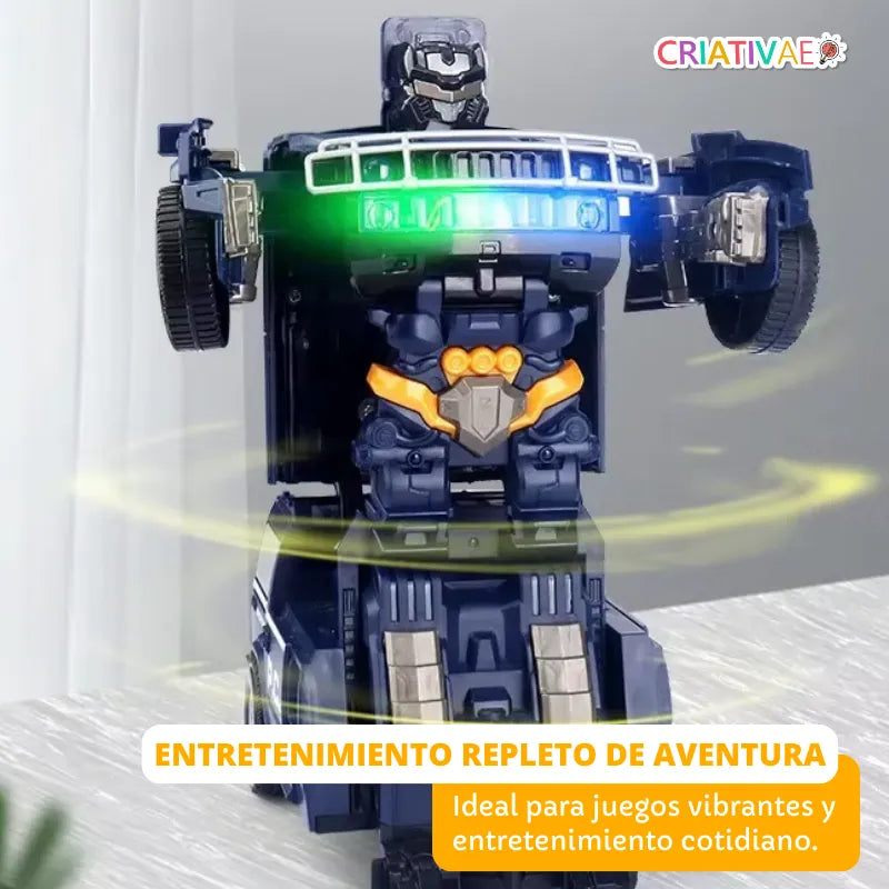 Juguete Educativo Transformable de Auto y Robot para Niños | CRIATIVAE foto 3