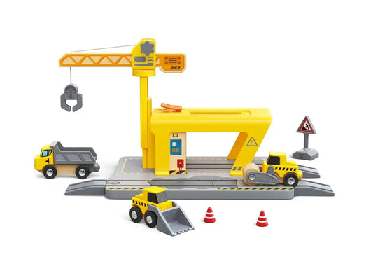Railway Crane para Construction Projects
