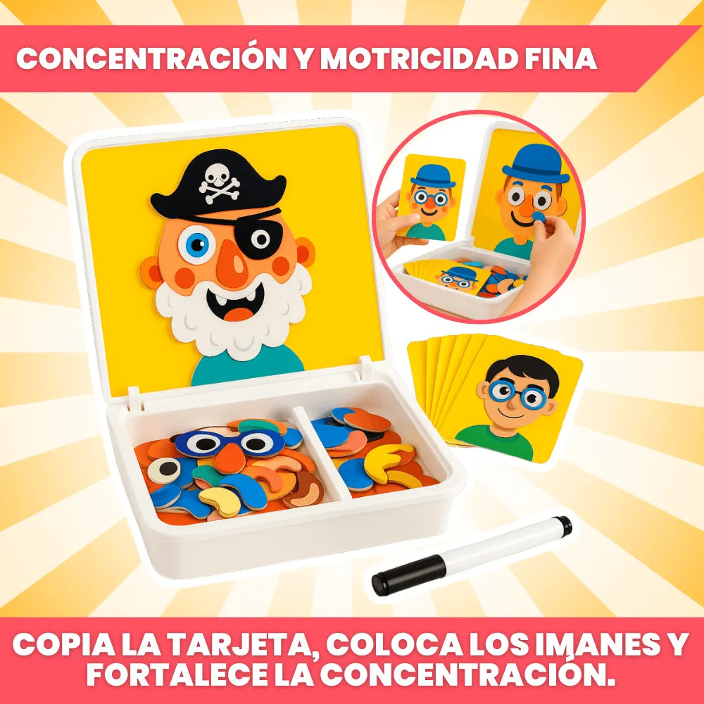 Rompecabezas Magnético Creativo para Niños foto 2