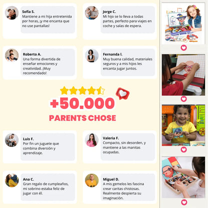 Rompecabezas Magnético Creativo para Niños – Criativae