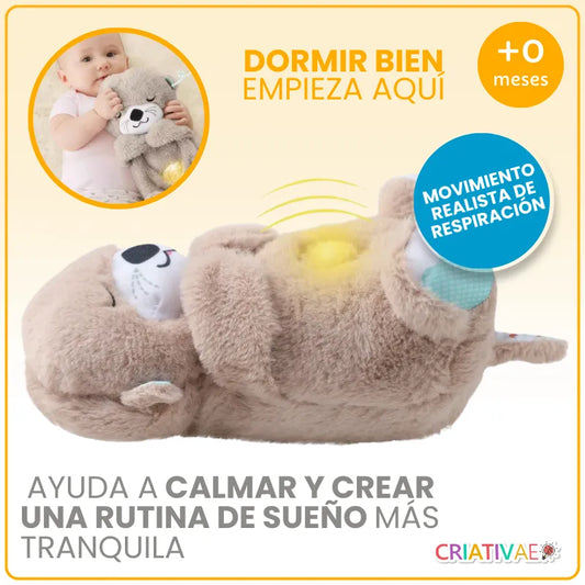 Peluche Calmante con Respiración para Bebés – Compañero de Sueño | CRIATIVAE