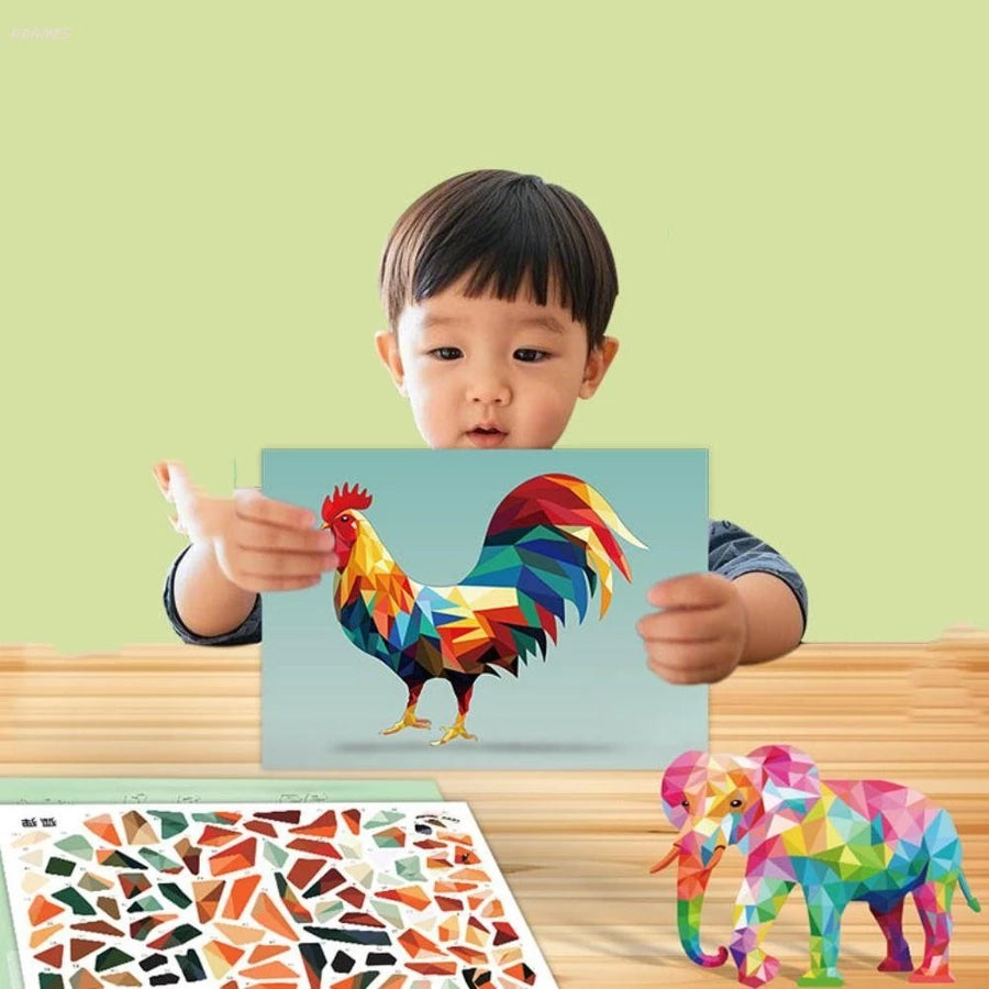 3D Collage Geométrica foto 7