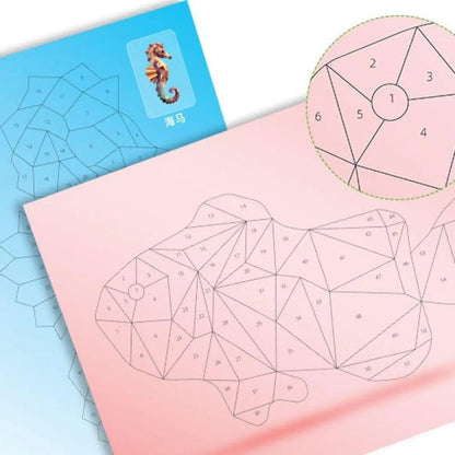 3D Collage Geométrica – Kit de Arte Educativo para Niños 3+ | CRIATIVAE