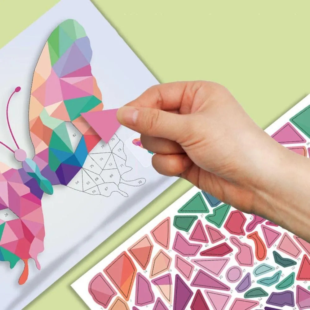 3D Collage Geométrica – Kit de Arte Educativo para Niños 3+ | CRIATIVAE