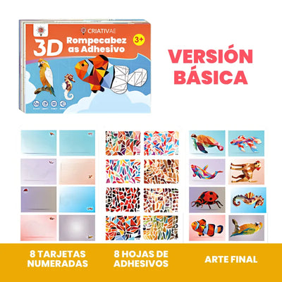 3D Collage Geométrica BÁSICA