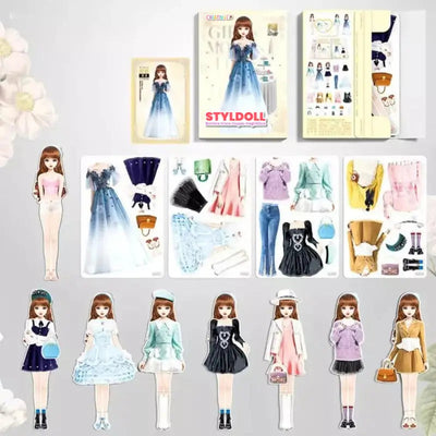 Styldoll Criativae, Muñeca para Vestir con Ropa Magnética, vista 6 de 8