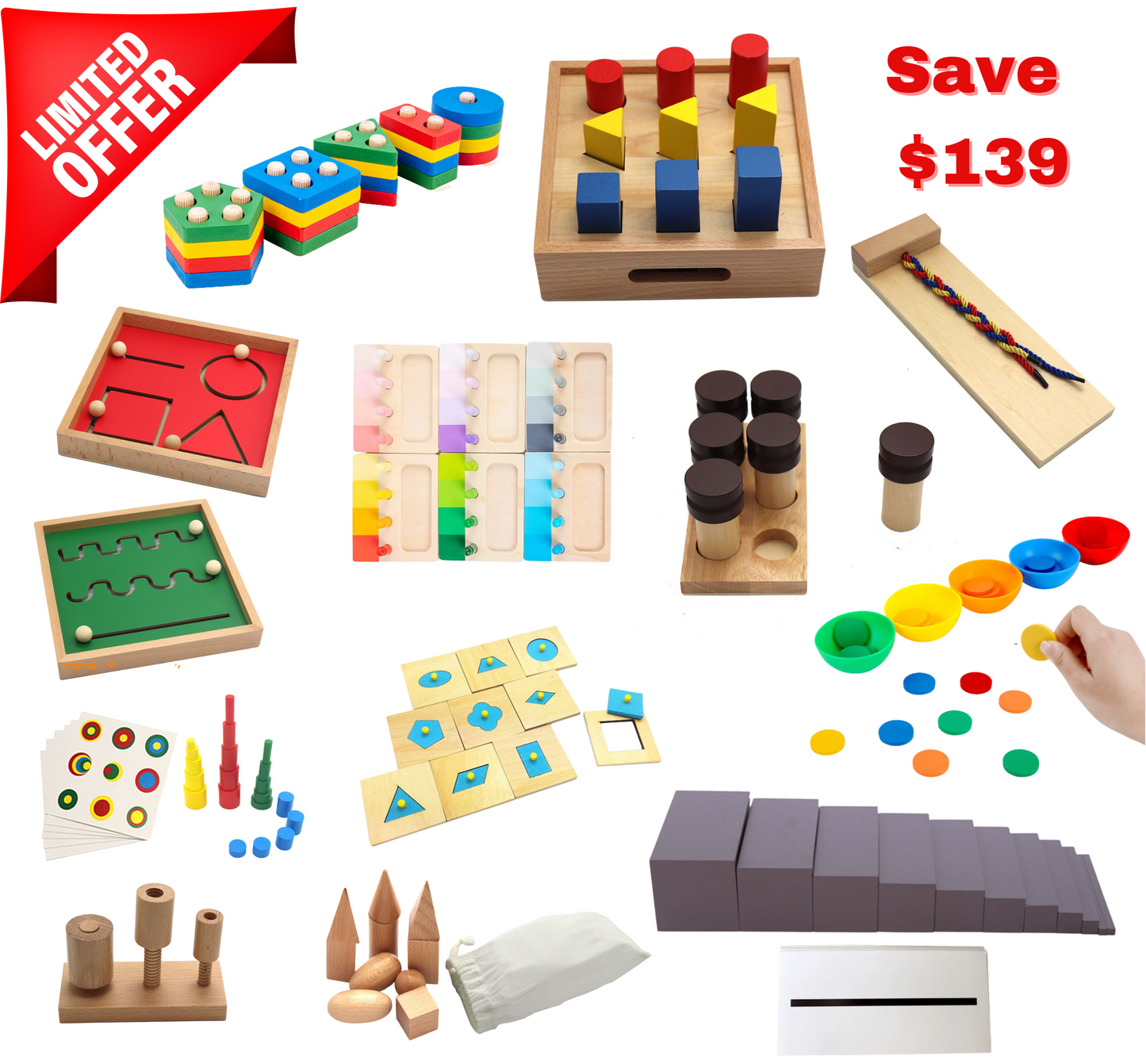 Montessori Aprendizaje Essentials Paquete