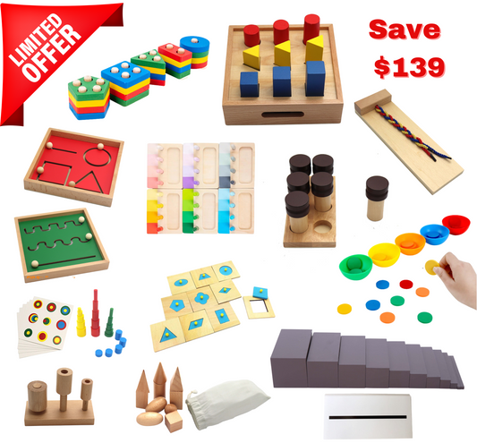 Montessori Aprendizaje Essentials Paquete