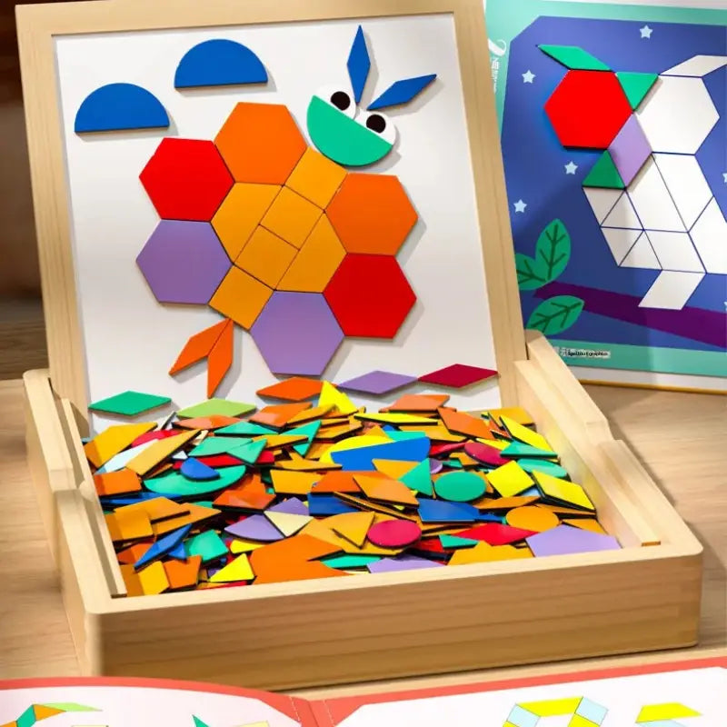 Tangram Magnético Educativo para Niños foto 5