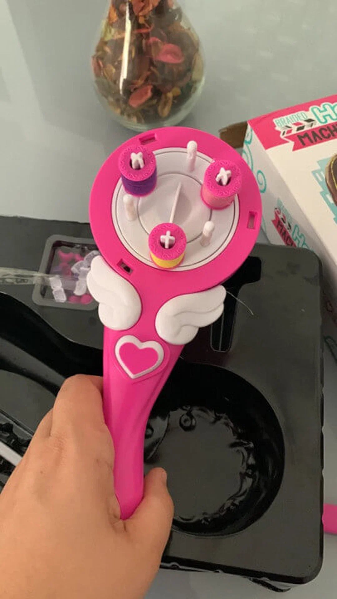 Hada de Trenzas Criativae - Decorador de Mechones con Hilos de Colores