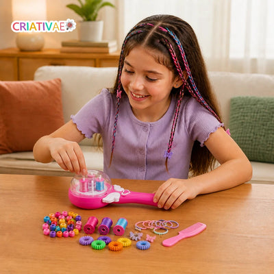 Hada de Trenzas Criativae - Decorador de Mechones con Hilos de Colores