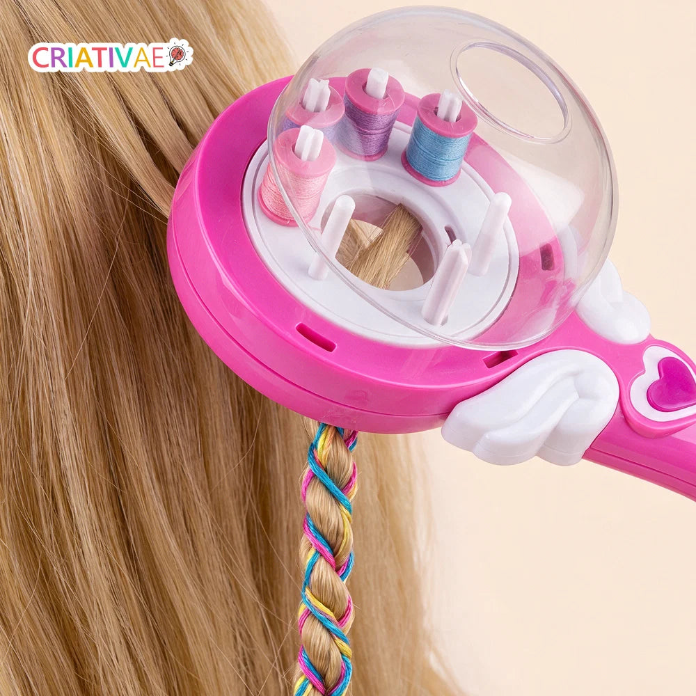 Hada de Trenzas Criativae - Decorador de Mechones con Hilos de Colores