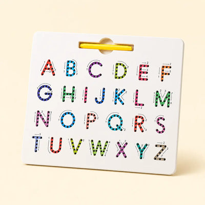 Tablero Mágico ABC Criativae - Tablero Magnético de Trazado de Letras de Doble Cara