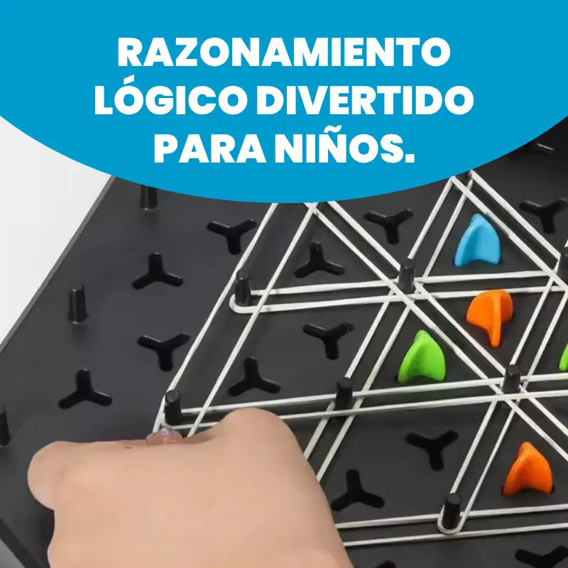 Juego de Triángulos Magnéticos – Desarrolla la Lógica y la Estrategia | CRIATIVAE