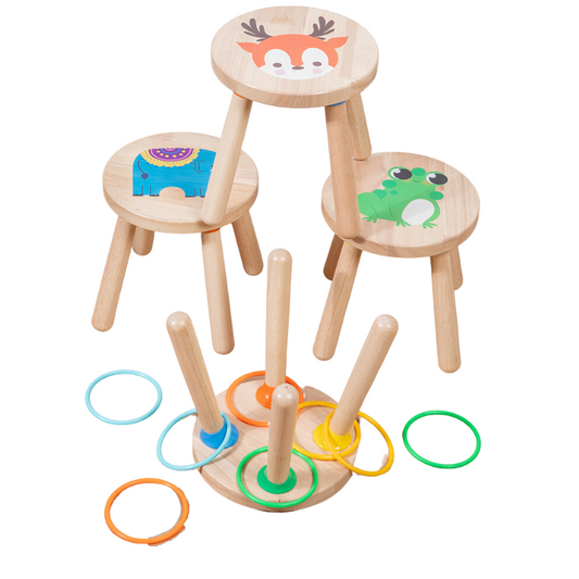 Aro Toss De madera Stool