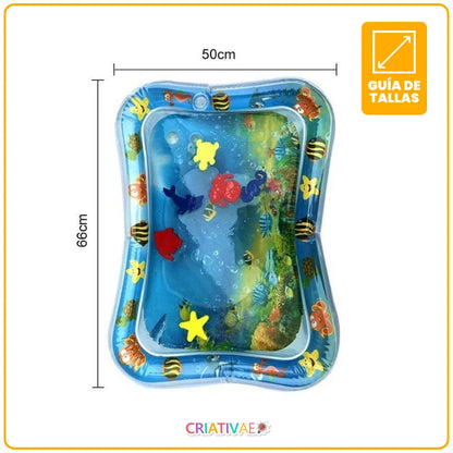 Tapete Sensorial de Agua para Bebés – Estimula el Tummy Time con Suavidad | CRIATIVAE