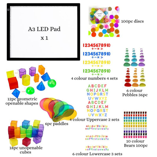 Comprehensive Luz Pad Play y Aprendizaje Juego