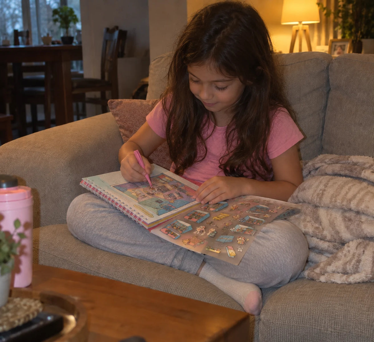 Después — Minimundo Criativae - Libro de Pegatinas de Escenas 3D en Miniatura