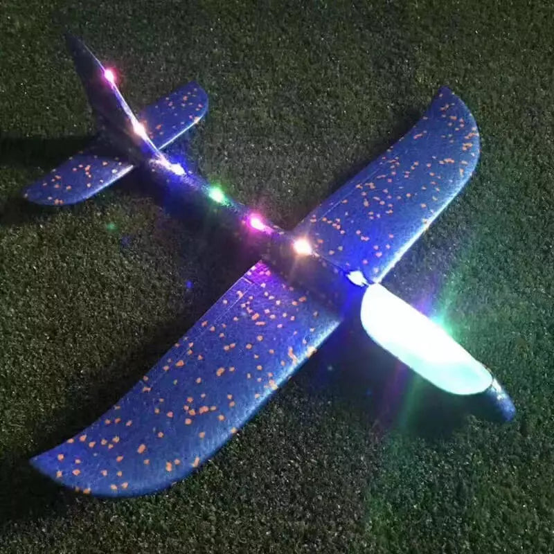 FlexFly Criativae, Avión Planeador con Luces LED que Aguanta Todo, vista 4 de 10