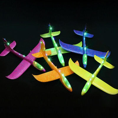 FlexFly Criativae, Avión Planeador con Luces LED que Aguanta Todo, vista 5 de 10