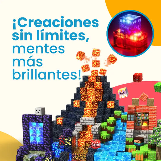 Set de 150 Bloques de Construcción Magnéticos – Juguete Educativo STEM para Niños 3-8 Años | CRIATIVAE