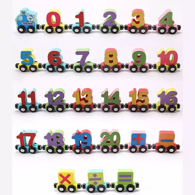 Tren de Números Criativae, Vagones Magnéticos que Enseñan a Contar del 0 al 10, vista 8 de 8