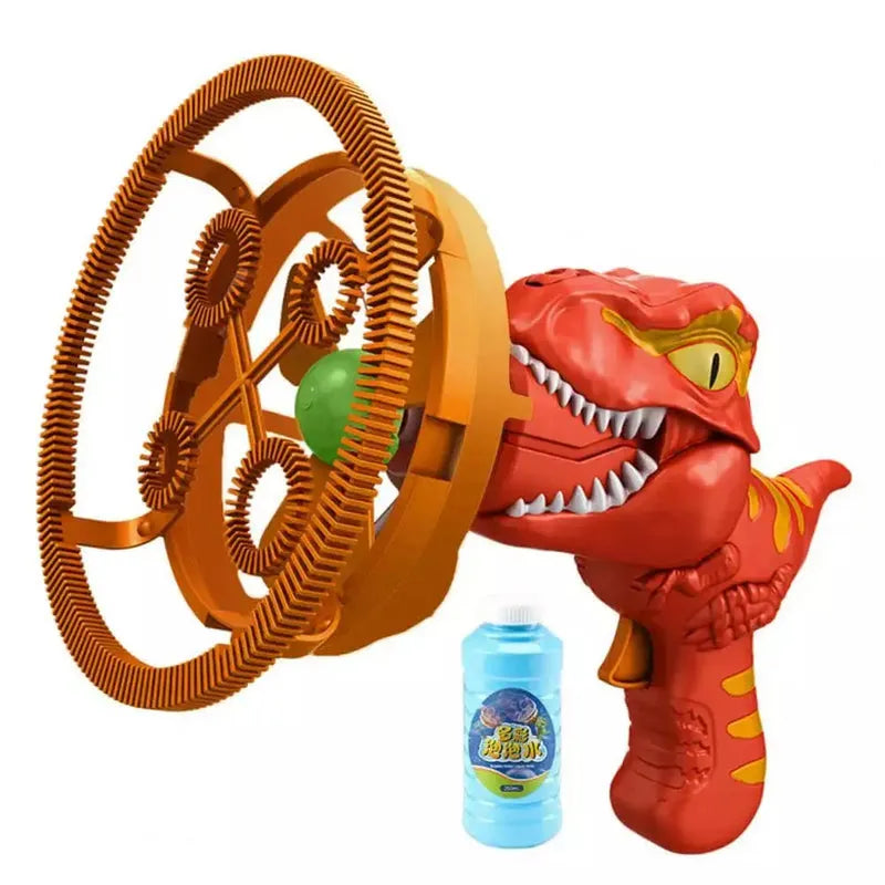 Lanzador de Burbujas Dinosaurio DinoBubble Rojo