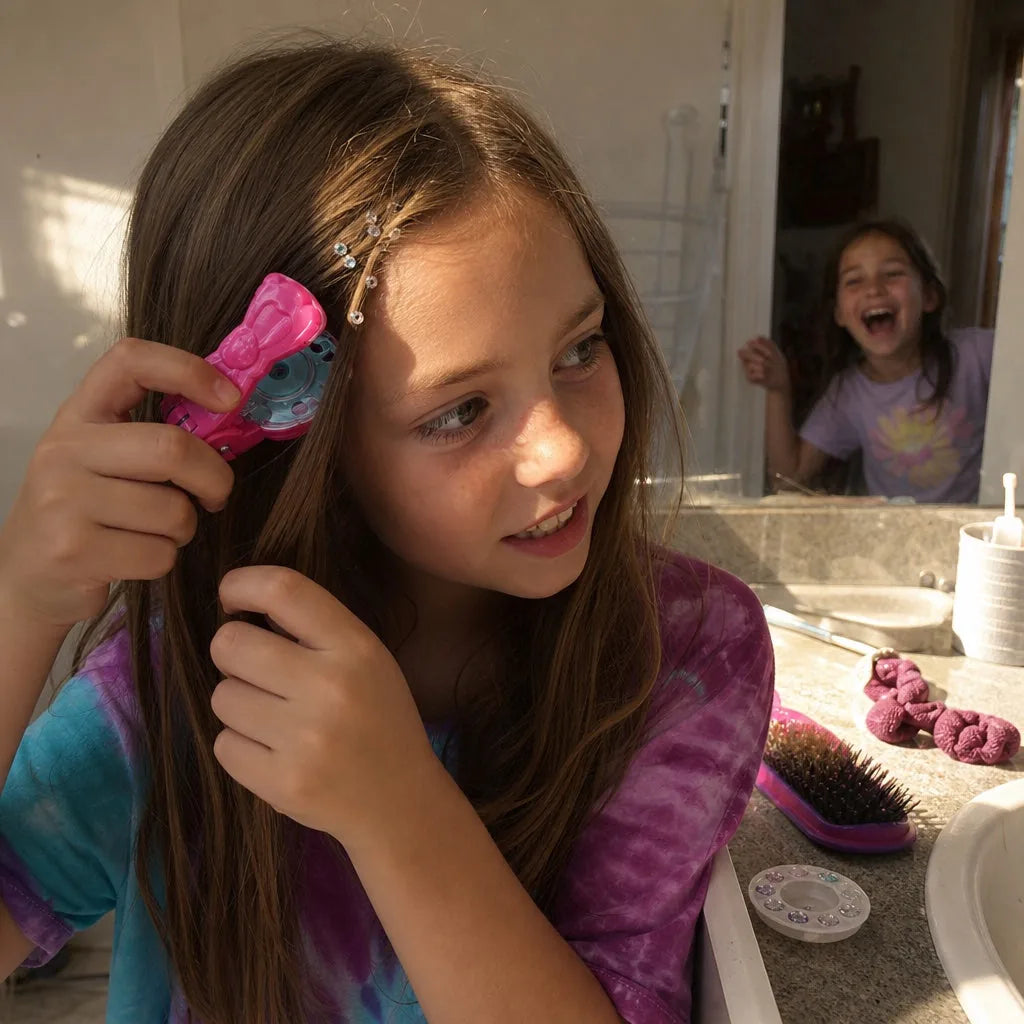 Hair Glam Criativae, Aplicador de Brillantes para el Cabello, Sin Pegamento, vista 2 de 6