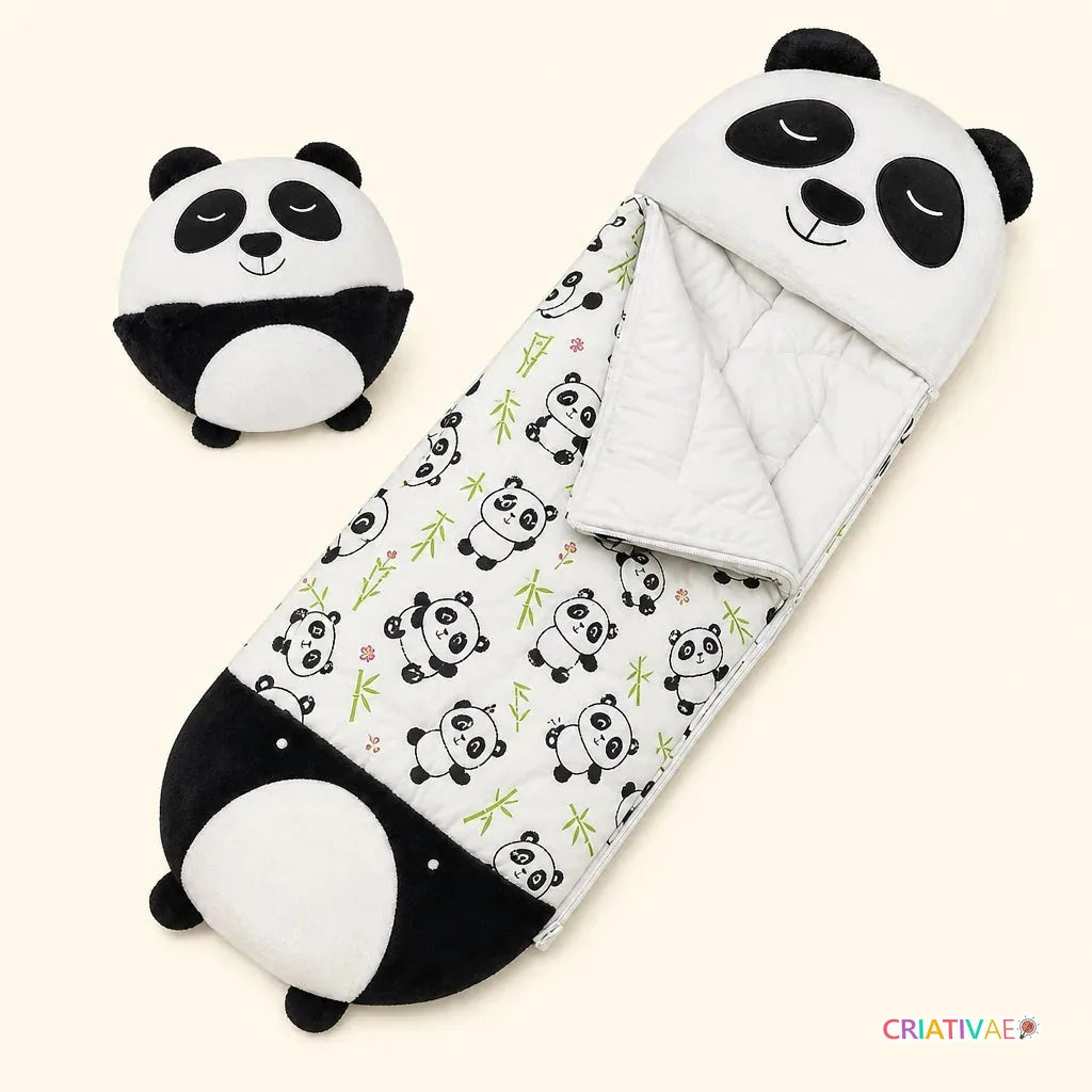 Saquito de Sueños Criativae, Bolsa de Dormir 3 en 1 de Peluche
