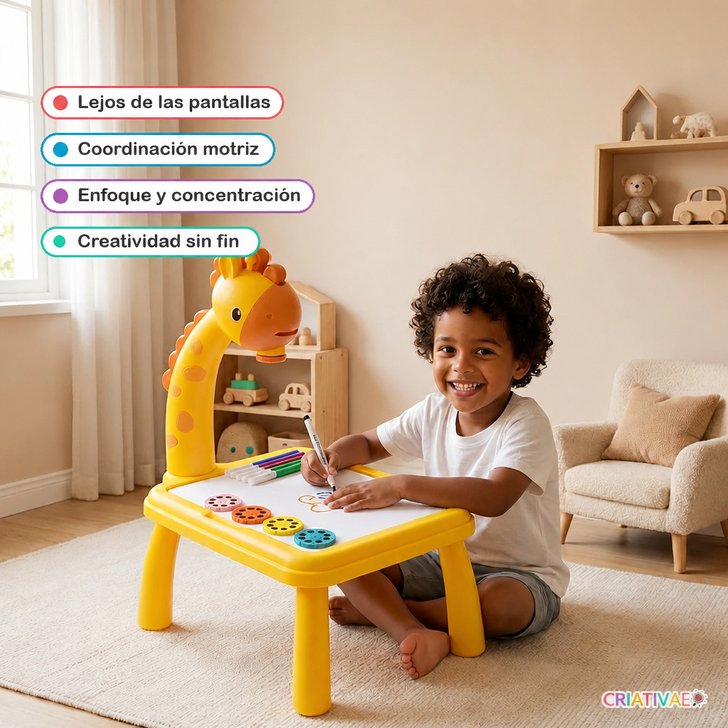Beneficios de la Table Kids: lejos de las pantallas, coordinación motriz