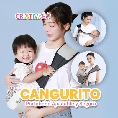 Cangurito Criativae - Portabebé Ajustable para Traerlo Pegadito