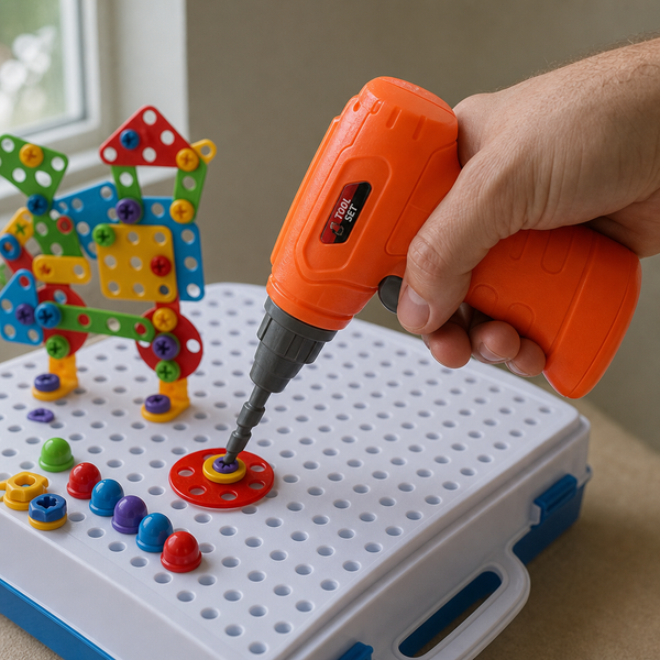 Tecto3D Criativae — Set de Taladro y Construcción para Niños