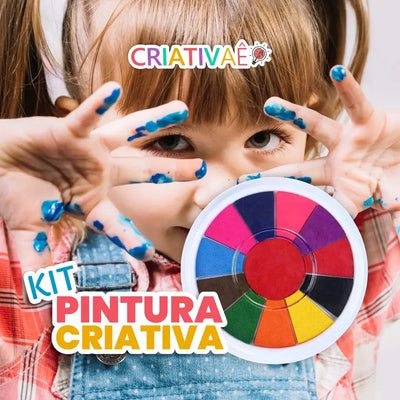 Dedos Pintores Criativae, Set de Pintura de Dedos Montessori con Álbum, vista 3 de 5