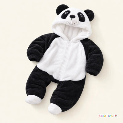 Peluchitos Criativae, Mameluco de Peluche con Gorro de Animalito