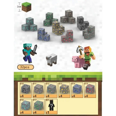 MagCraft Criativae - Bloques Magnéticos de Construcción Infantil