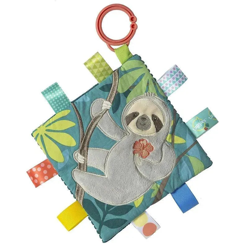 Calming Sensory Crinkle Juguete: Molasses Sloth Taggies