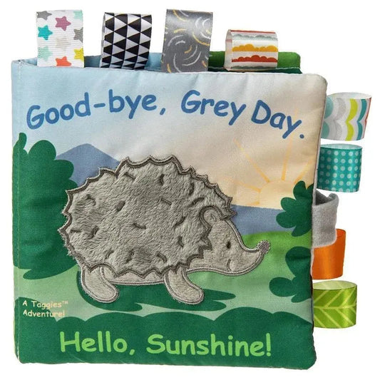 Mary Meyer Heather Hedgehog Suave Fabric Touch & Feel Libro con Crinkle Paper y Squeaker