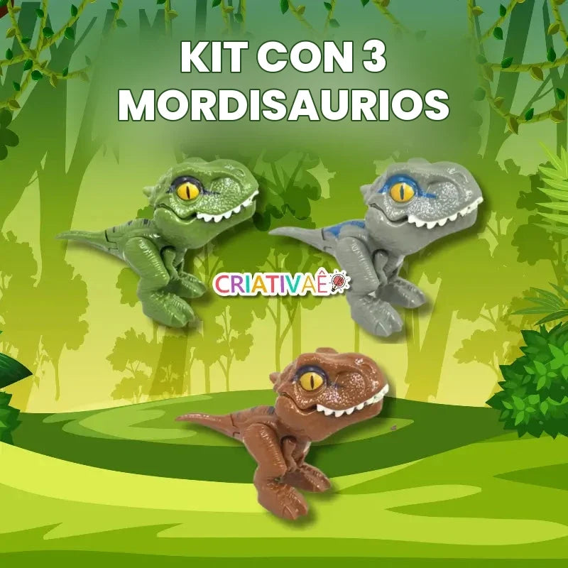 Mordisaurio Criativae - 3 Mordisaurios