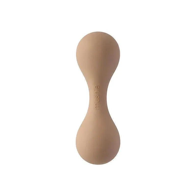 Mushie Natural De silicona Bebé sonajero